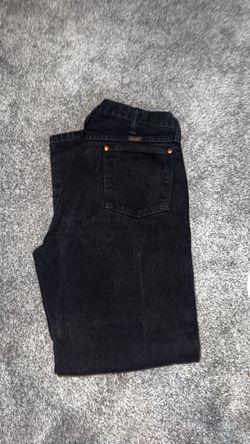 Wrangler Black Denim Jeans