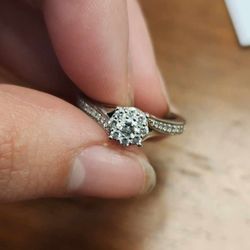 Engagement Ring With Wedding Band 