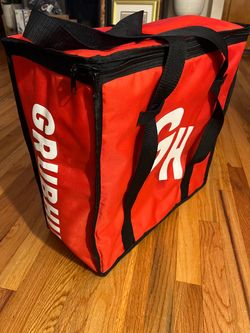 GRUB HUB INSULATED DELIVERY BAG