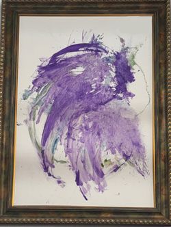 framed art piece