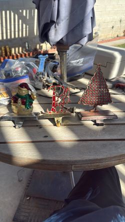 Three Different Stocking Holders