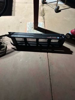 Black Metal Mesh Truck Bed Extender