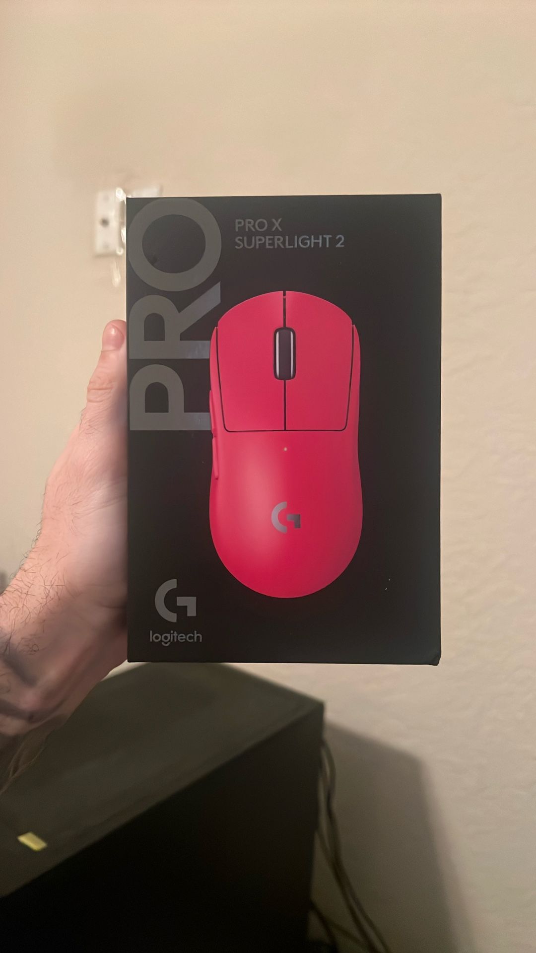 Brand New Logitech G PRO X Superlight 2 Wireless Gaming Mouse - Magenta
