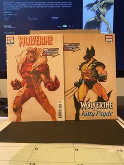 Wolverine 8 and Wolverine and Kitty Pryde 1