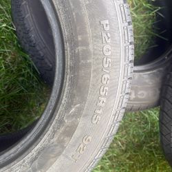 Tire, They Are Good Conditioner Tires Size 205,65,15