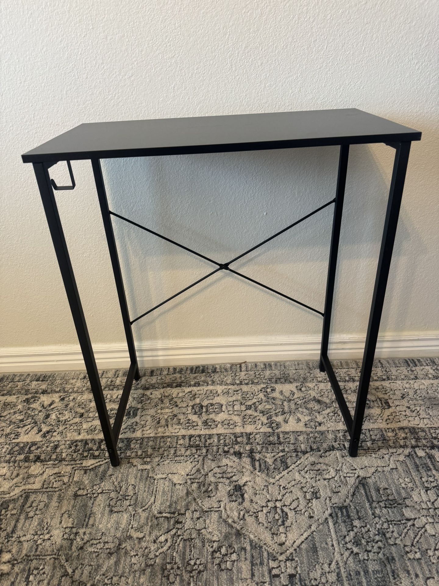 Black Office Desk 16” X 24”