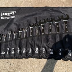 14pc Hart Combination Wrench Set 