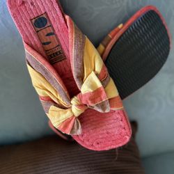 Unique Wood Base Sandal