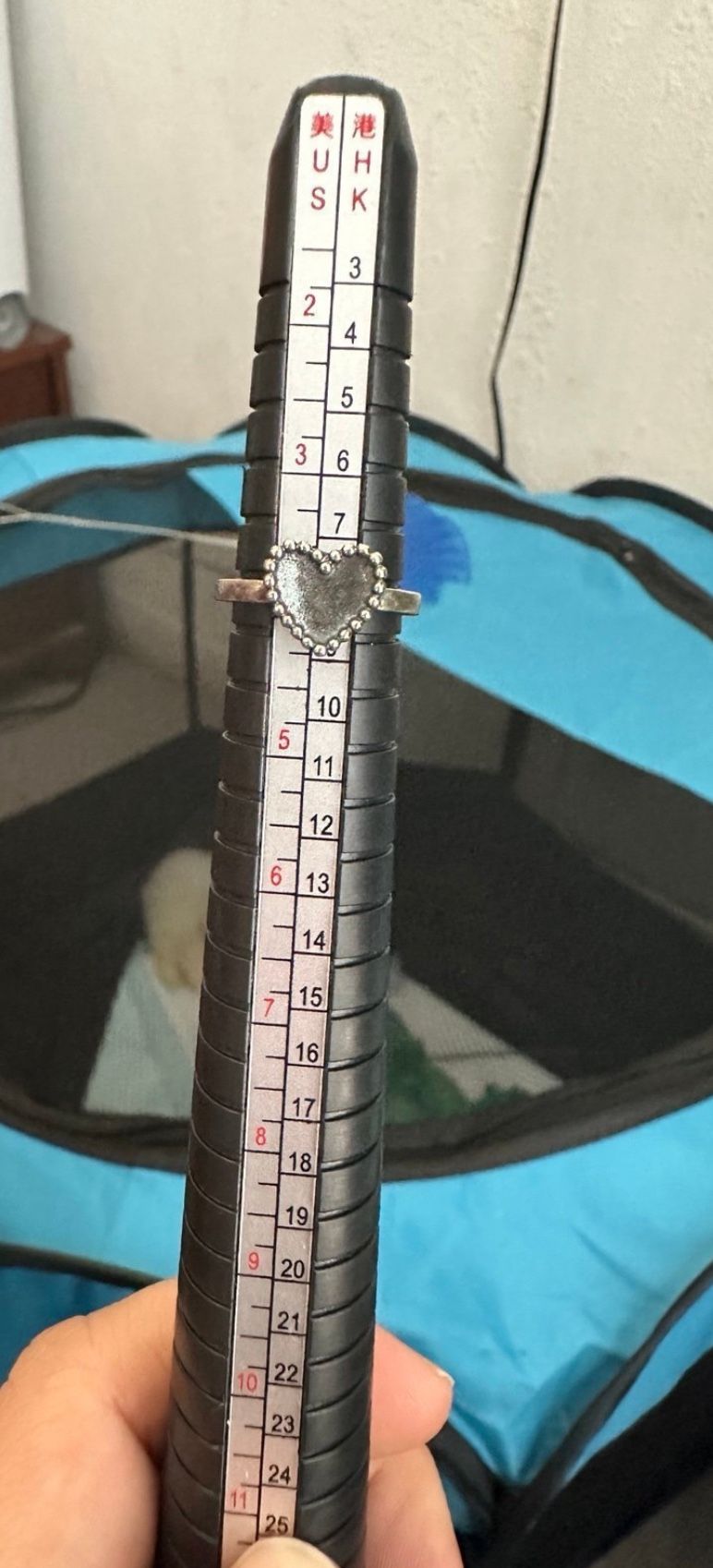 James Avery beaded heart ring