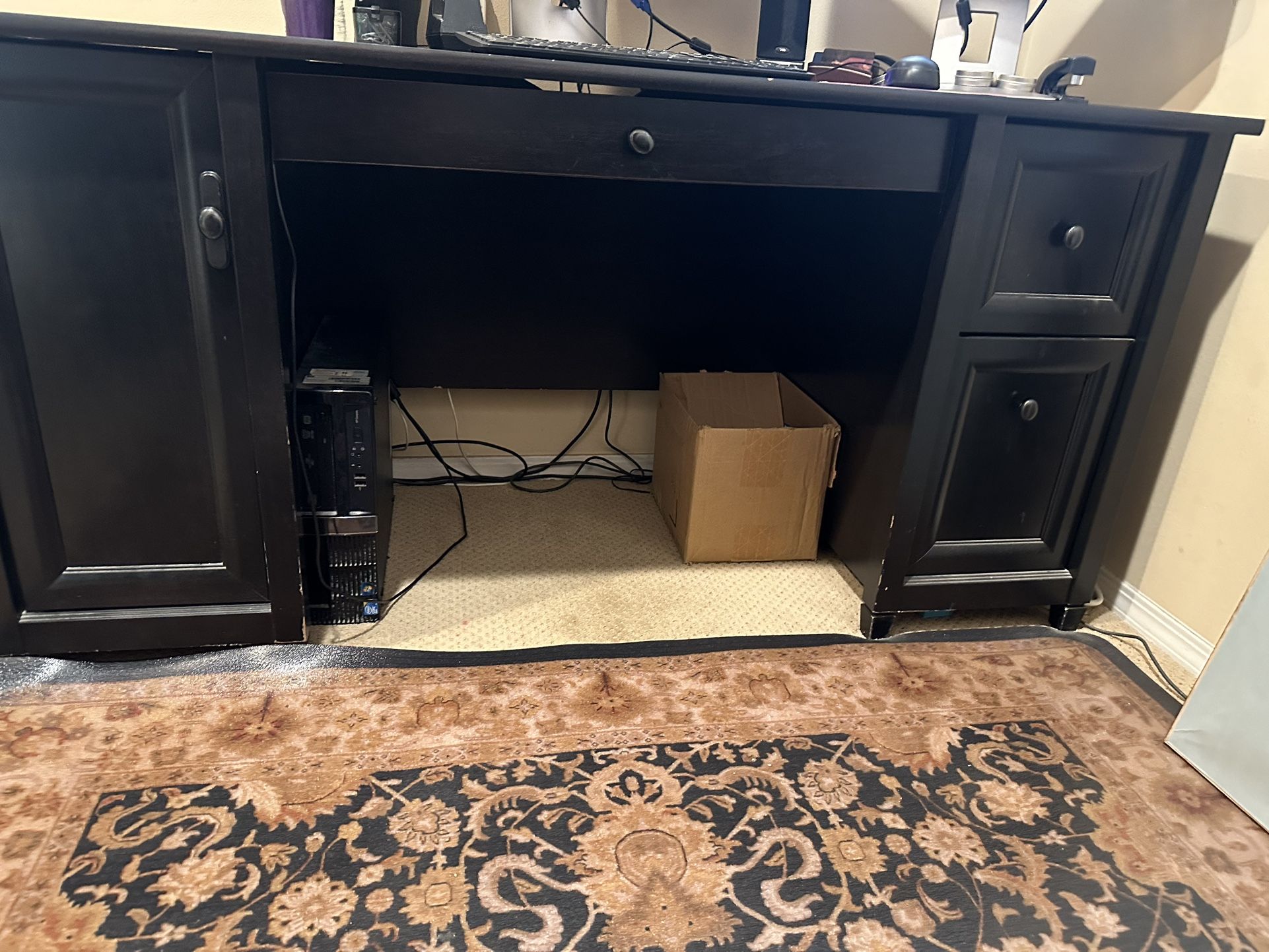 Desk and matching Cabinet/Side Table