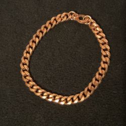 7” Copper Link Bracelet 