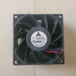 Delta Electronics - Brushless Cooling Fan - 12V / 0.75A -  Model# FFB0912VHE
