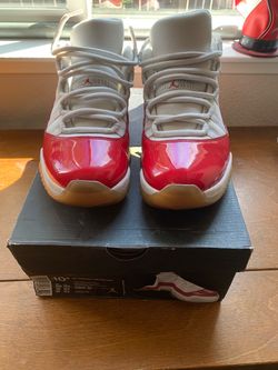 Men’s 2016 Jordan 11 Cherry Low size 10.5
