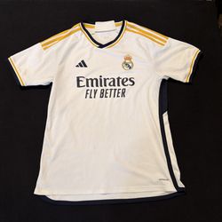 Real Madrid 2023-24 Home Soccer Jersey Adidas Mens Size Large