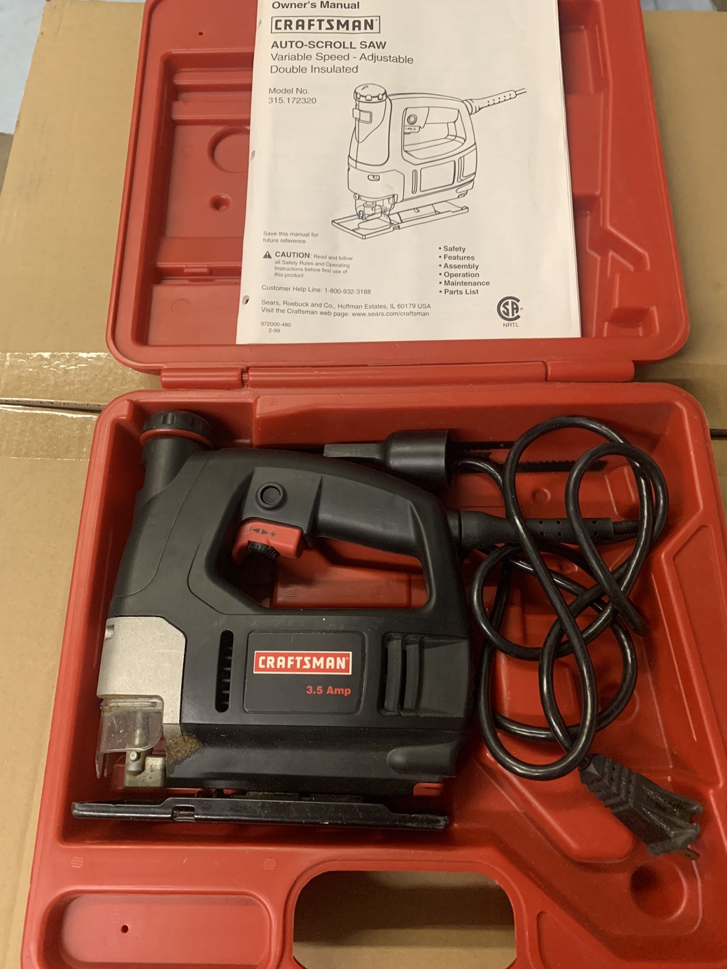 Craftsman Auto-Scroll Saw