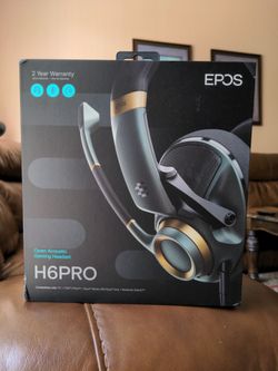 Epcos wired gaming headset model H6PRO