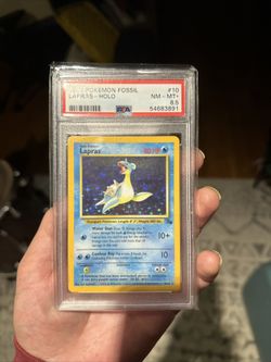 Fossil Lapras 8.5 PSA