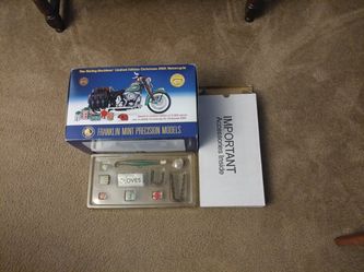 Franklin Mint Harley Davidson Christmas 2001