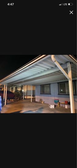 16’x24’ used Freestanding Carport awning kit