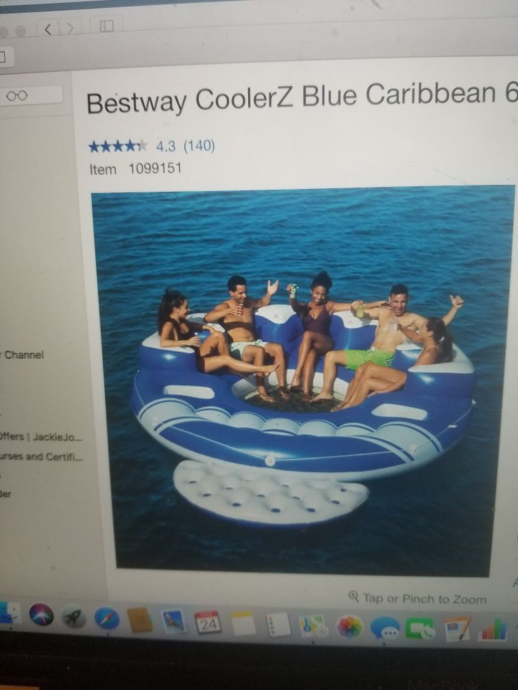 Cooler z blue Caribbean