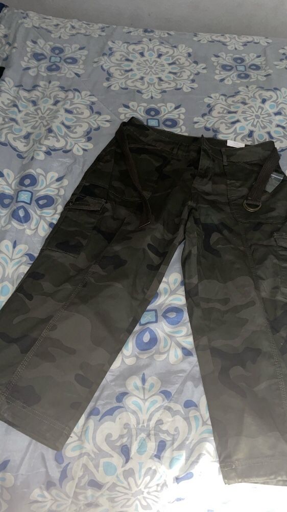 Camo Cargo Pants