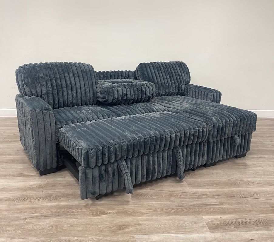 IKEA Friheten Like Sleeper Sectional Sofa Pullout With Storage And Chargers