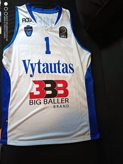 Lamelo Ball Lithuania Vytautas Official Big Baller Brand Jersey