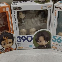 Good Smile Nensoroid Haikyu Set Attack on Titan