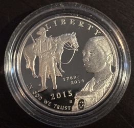 50 cents 2015 S. Rare coin USA