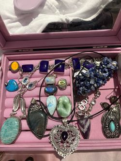 Silver Gemstone Turquoise Genuine Jewelry