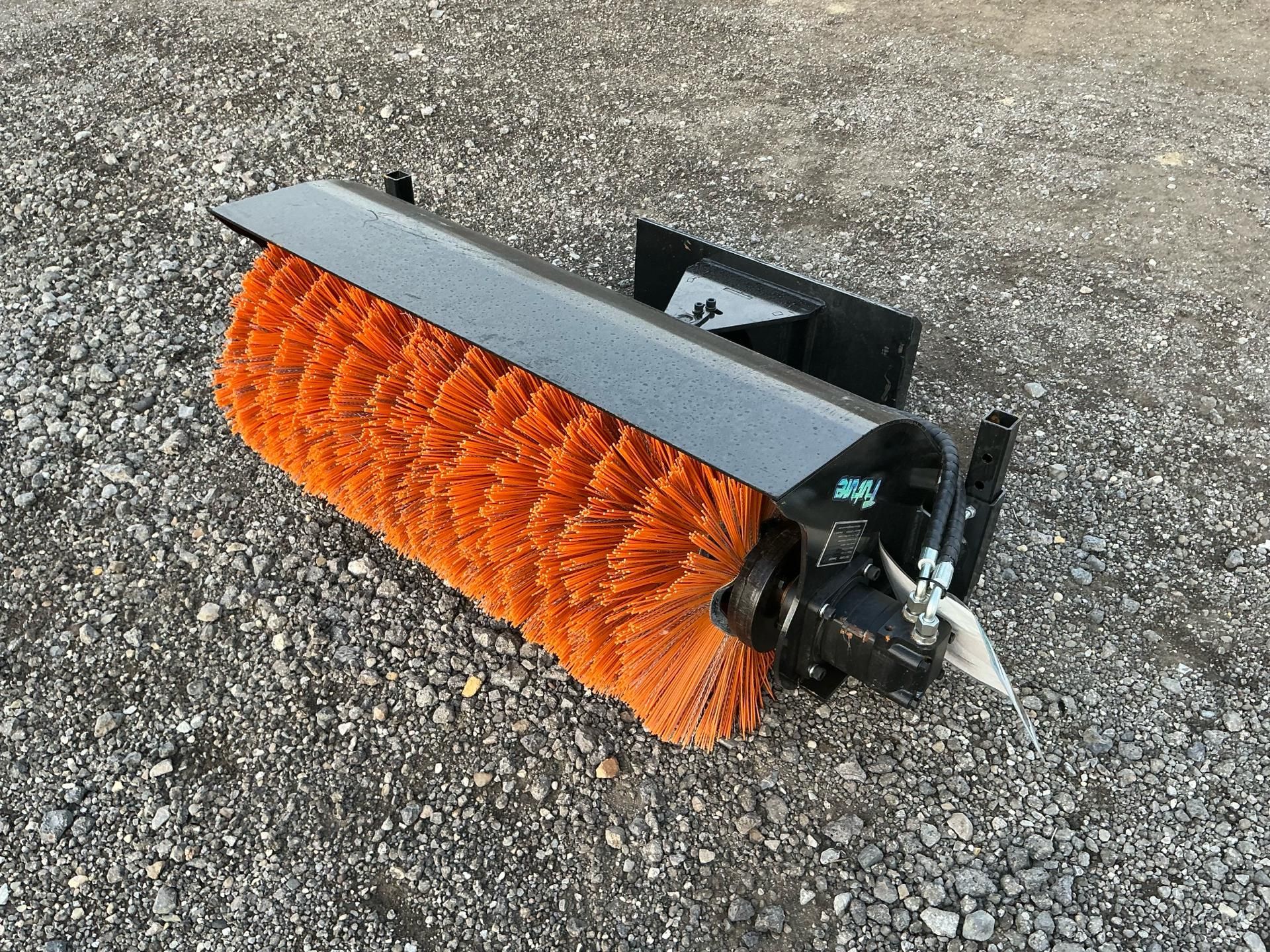 New Mini Skid Steer Rotary Broom Dingo, Vermeer, Boxer And More