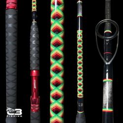 Rainshadow Spinning Rod (Red Version)