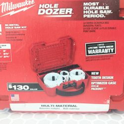 Milwaukee HOLE DOZER 11pcs Multi-Material 