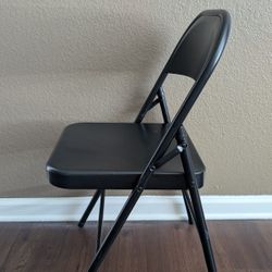 18 Steel Folding Chairs $5.55 Ea
