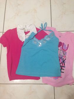 Ropas de niñas diferentes sizes