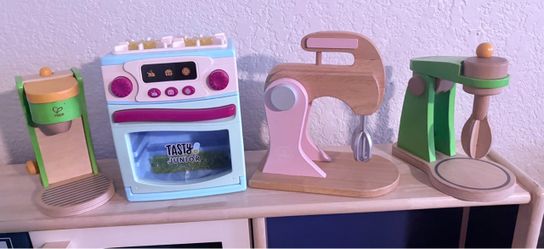Kids Play Kitchen Appliance Toy Set