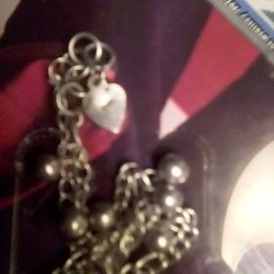 White Gold Bracelet With Bells5