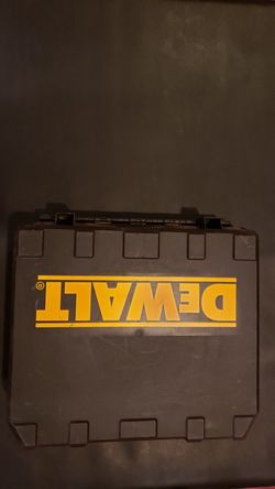 Dewalt tool case for a drill or an impact wrench