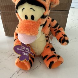 Talking Tiger Plush