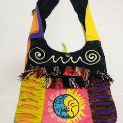 Hobo Style Patchwork Hand Bag 