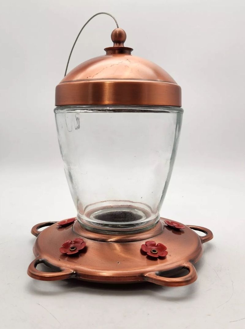 Jubilee Copper Hummingbird Feeder