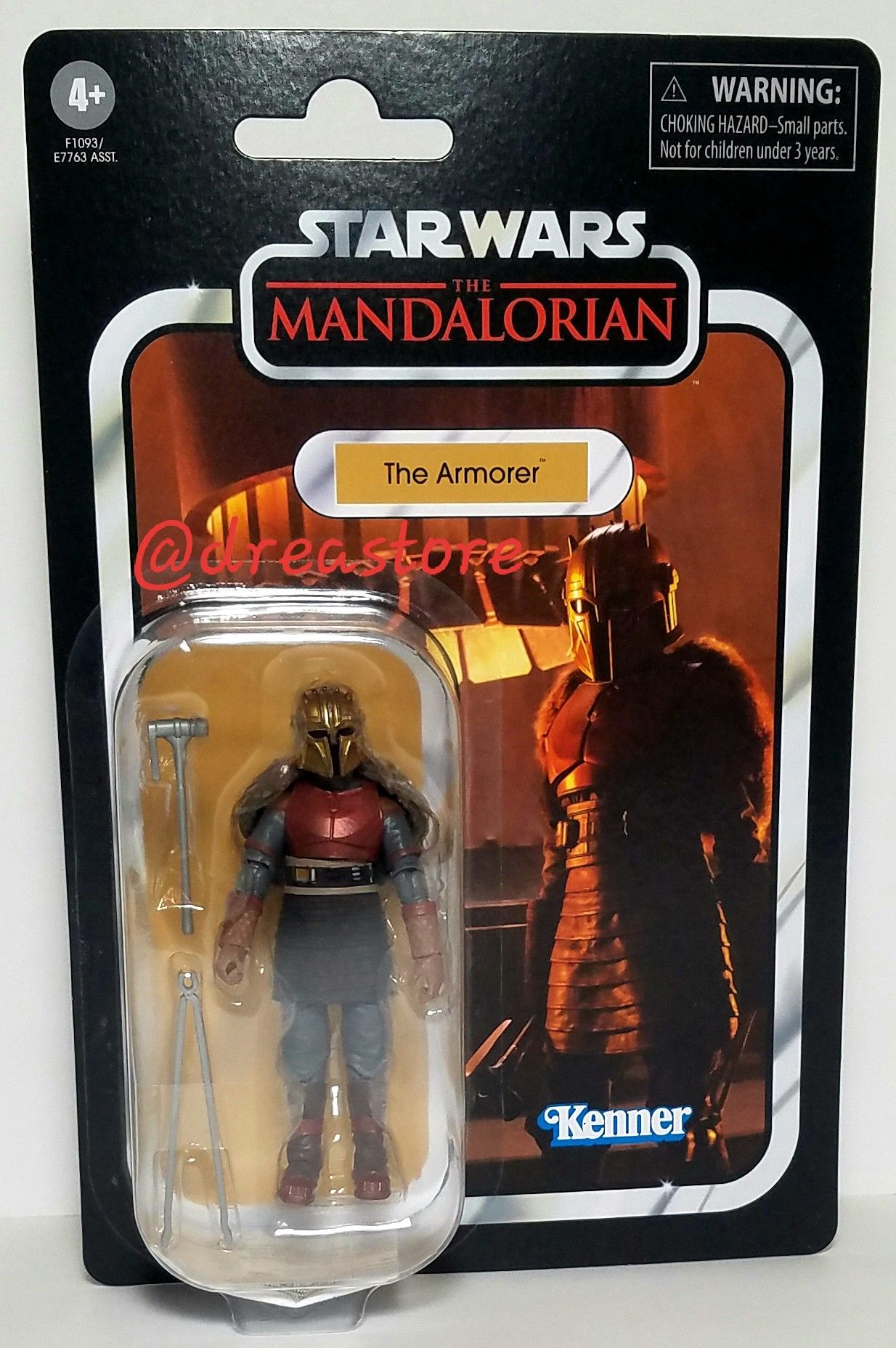 Star Wars The Mandalorian The Armorer 3.75 kenner the vintage collection 3.75 action figure