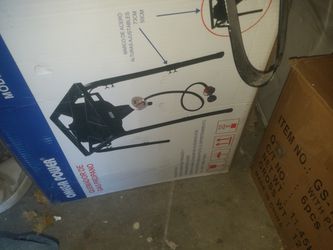 Single tall burner and hose