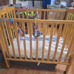Crib And Mattress