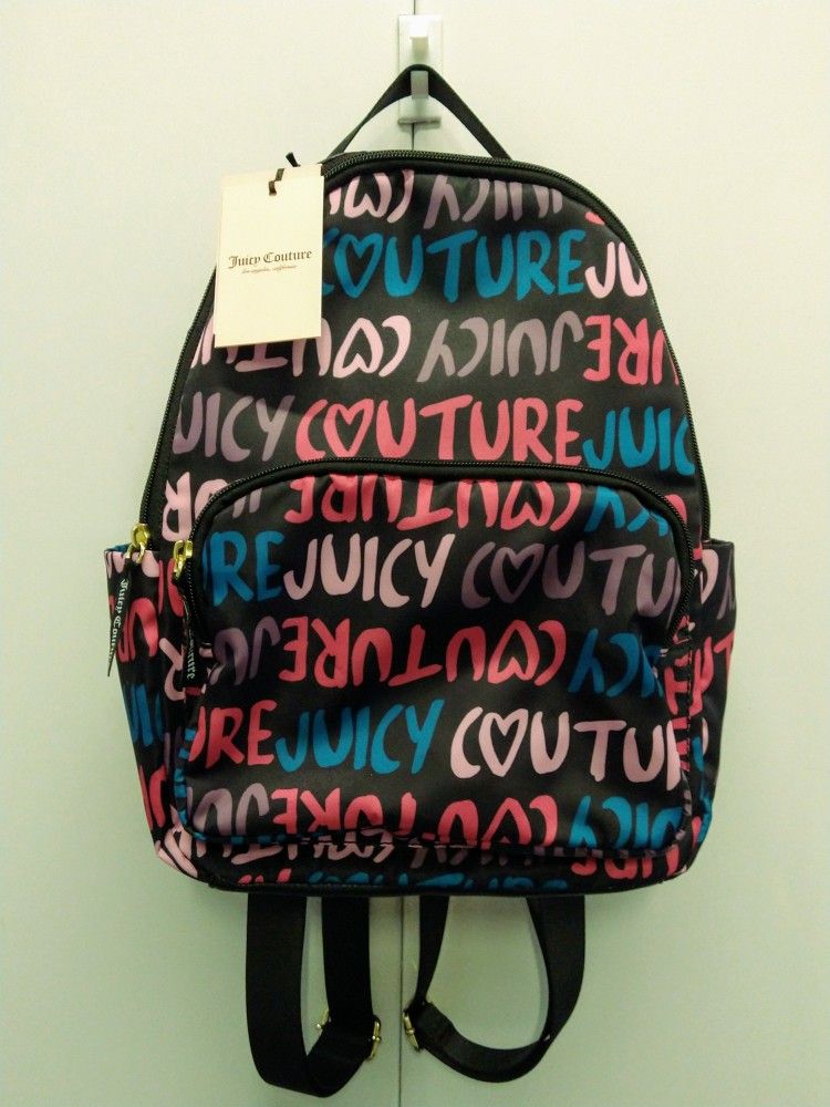 JUICY COUTURE MULTI LETTERED BACK PACK