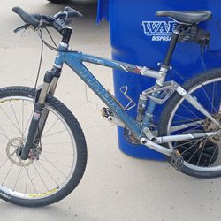 Trek Fuel Slr Mountain Bike Medium Frame 