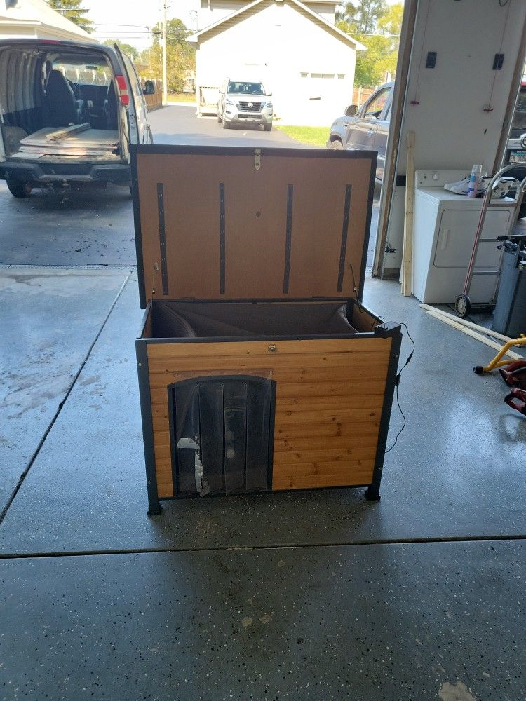 Dog Cage With Heater
