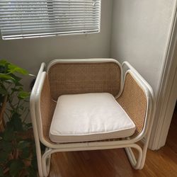 Vintage Rattan Cane Boho Chair