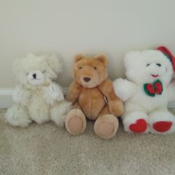 Assorted Bears 9-10" Stuffed Animals