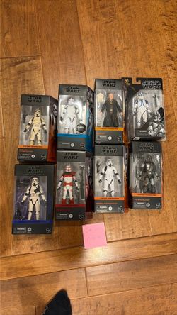 Star Wars The Black Series Lot of Figured